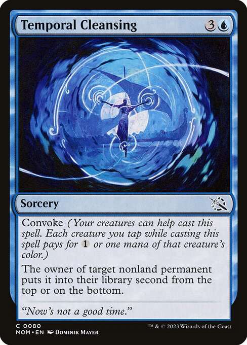 Temporal Cleansing [Foil]
