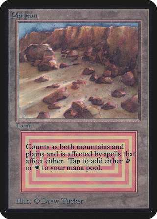 Plateau — Limited Edition Alpha
