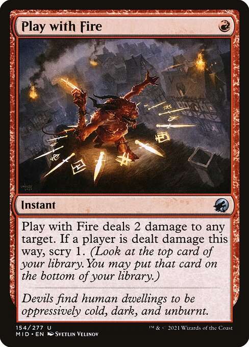Play with Fire [Foil]