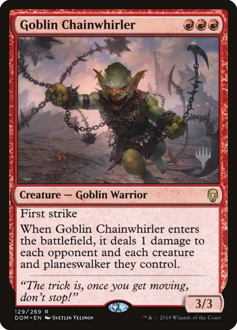 Goblin Chainwhirler [Foil]