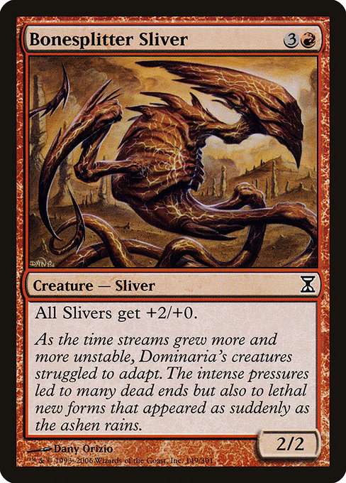 Bonesplitter Sliver [Foil]