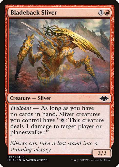 Bladeback Sliver [Foil]