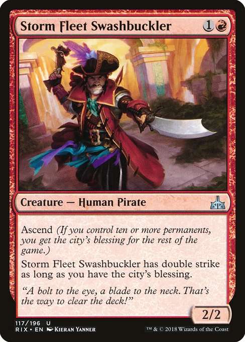 Storm Fleet Swashbuckler [Foil]
