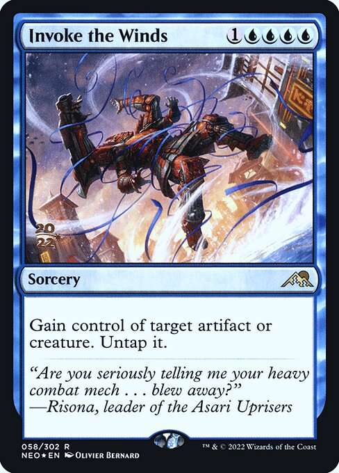 Invoke the Winds [Foil]