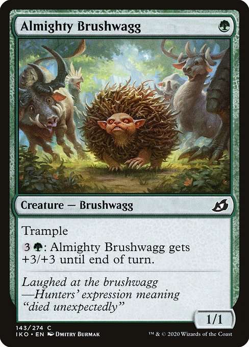 Almighty Brushwagg [Foil]
