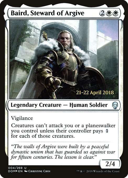 Baird, Steward of Argive [Foil]