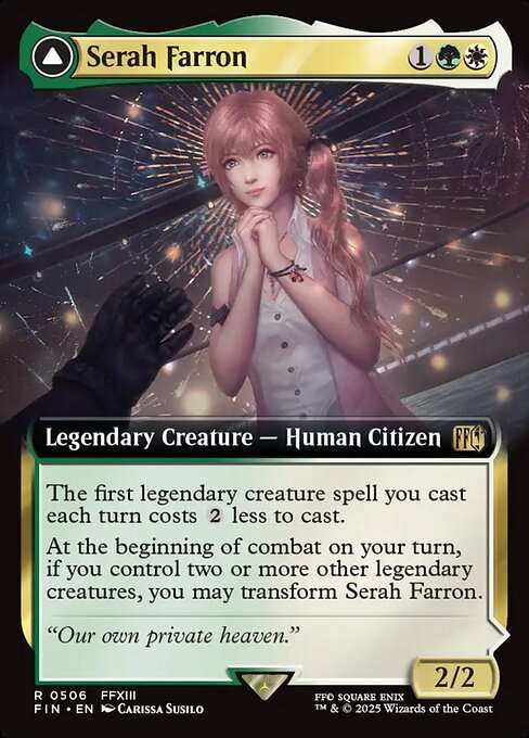 Serah Farron // Crystallized Serah [Foil]