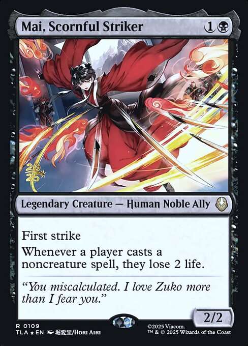 Mai, Scornful Striker [Foil]