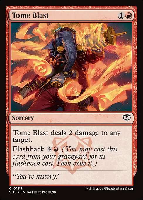 Tome Blast [Foil]