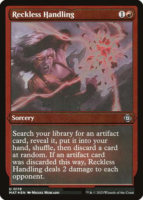 Reckless Handling [Etched]