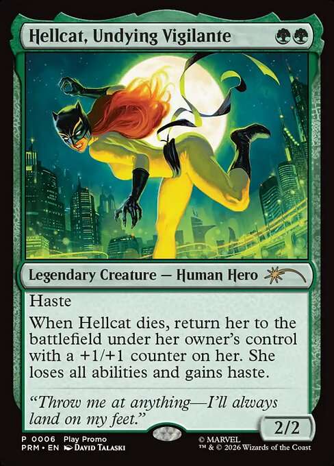 Hellcat, Undying Vigilante [Foil]