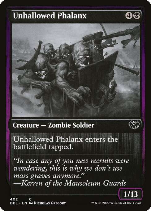 Unhallowed Phalanx [Foil]