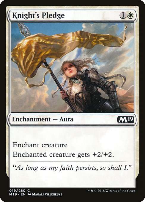 Knight's Pledge [Foil]