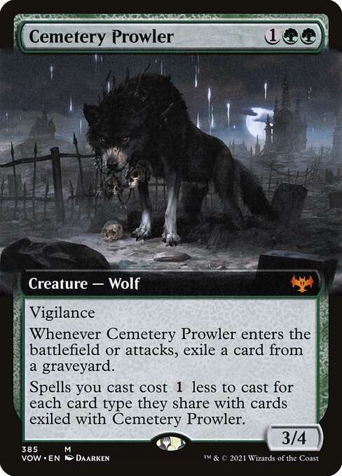 Cemetery Prowler [Foil]