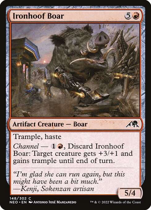 Ironhoof Boar [Foil]