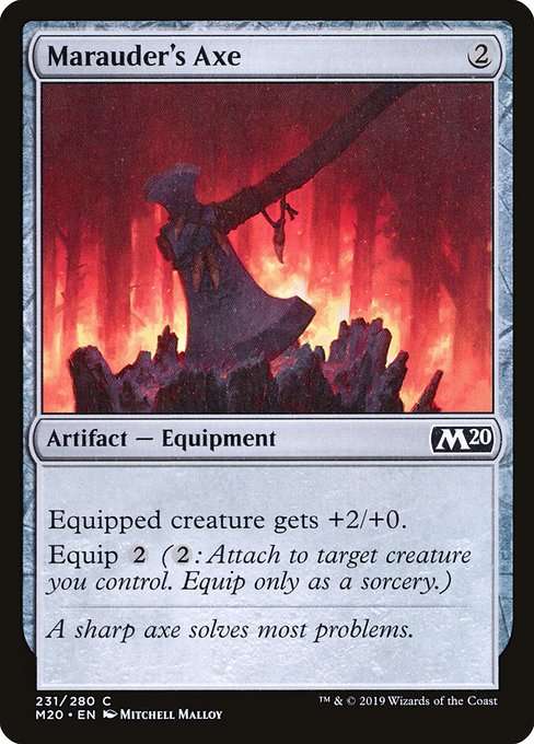 Marauder's Axe [Foil]