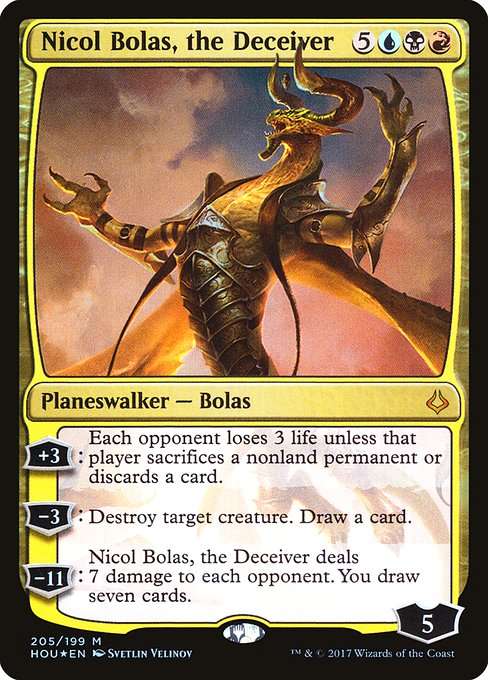 Nicol Bolas, the Deceiver [Foil]