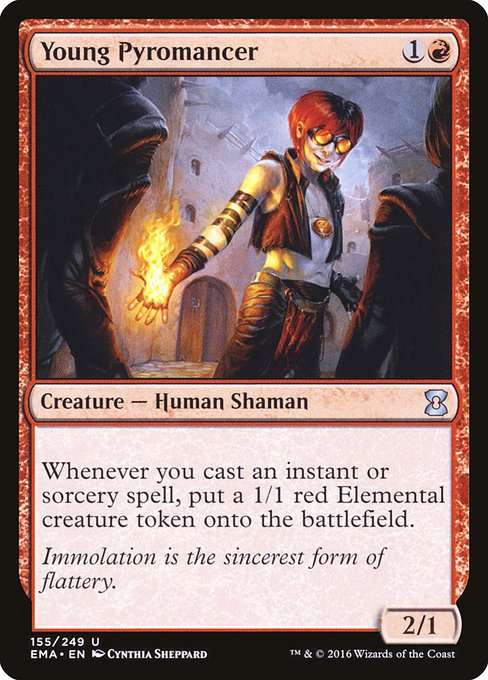 Young Pyromancer [Foil]