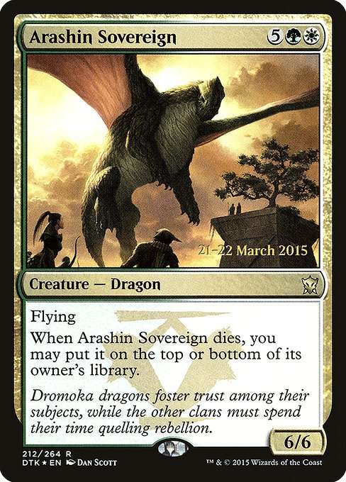 Arashin Sovereign [Foil]