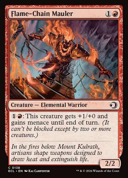 Flame-Chain Mauler [Foil]