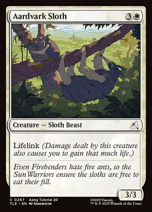 Aardvark Sloth