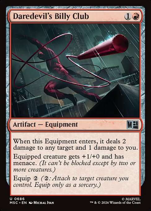 Daredevil's Billy Club [Foil]