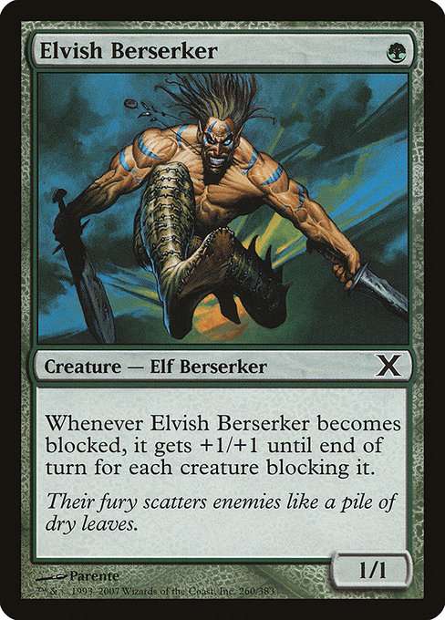Elvish Berserker [Foil]