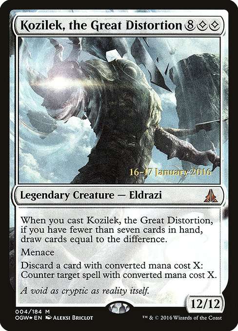 Kozilek, the Great Distortion [Foil]