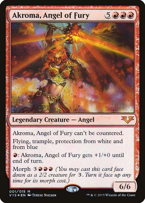 Akroma, Angel of Fury [Foil]
