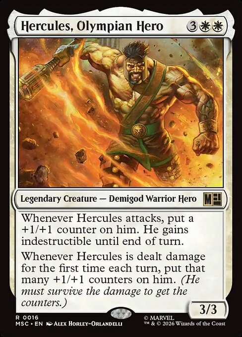 Hercules, Olympian Hero [Foil]