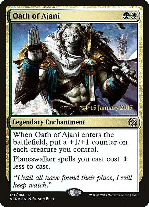 Oath of Ajani [Foil]