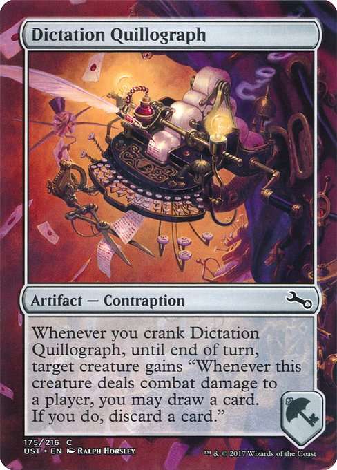 Dictation Quillograph [Foil]