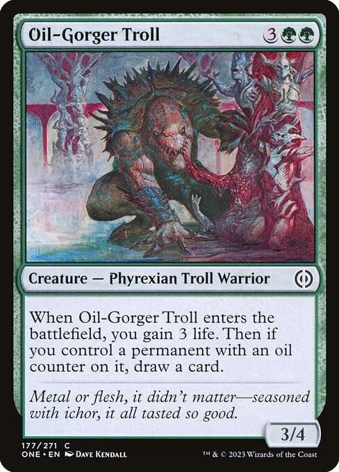Oil-Gorger Troll [Foil]