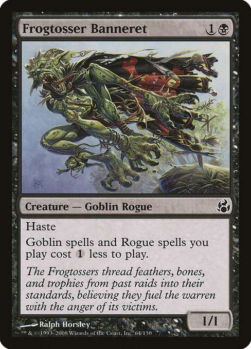 Frogtosser Banneret [Foil]