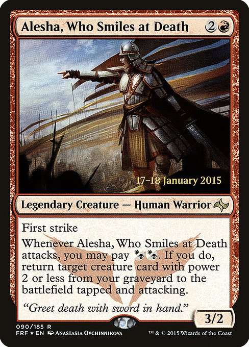 Alesha, Who Smiles at Death [Foil]