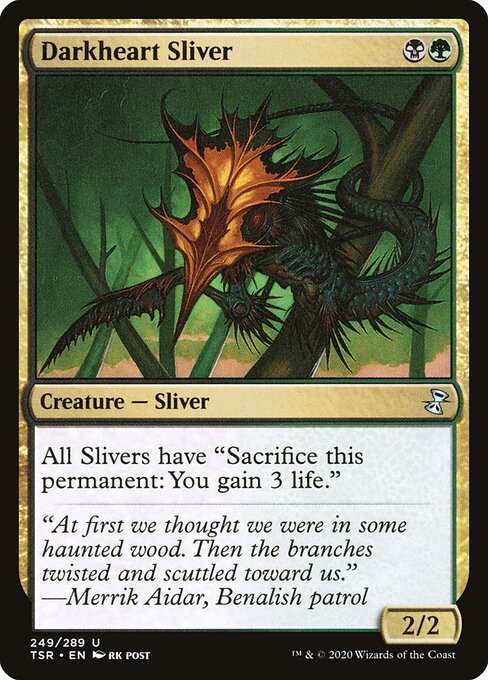 Darkheart Sliver [Foil]