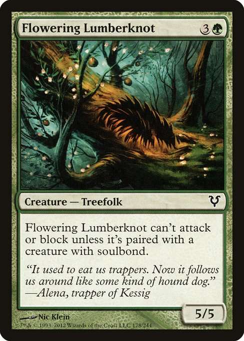 Flowering Lumberknot [Foil]