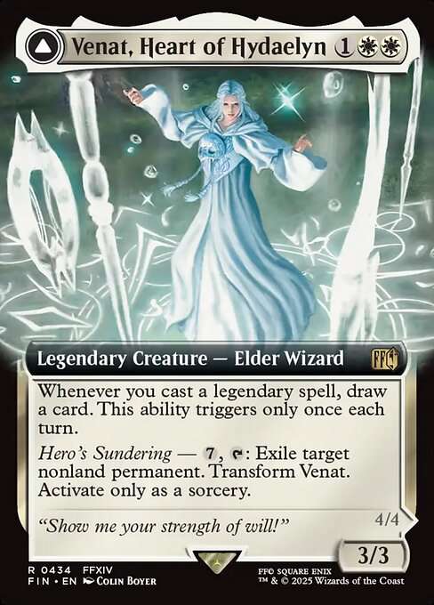Venat, Heart of Hydaelyn // Hydaelyn, the Mothercrystal [Foil]