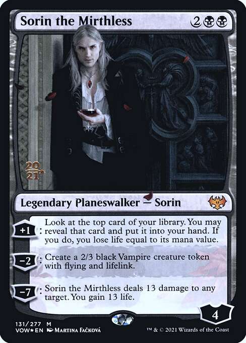 Sorin the Mirthless [Foil]