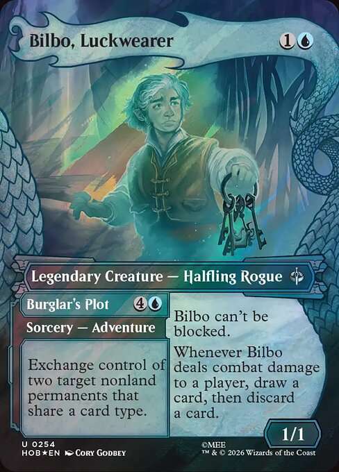 Bilbo, Luckwearer // Burglar's Plot [Foil]