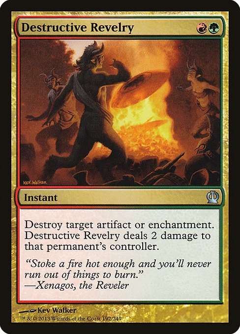 Destructive Revelry [Foil]