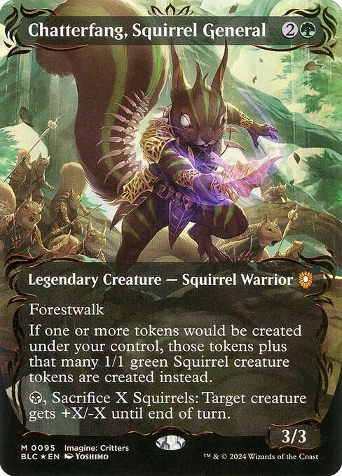 Chatterfang, Squirrel General [Foil]