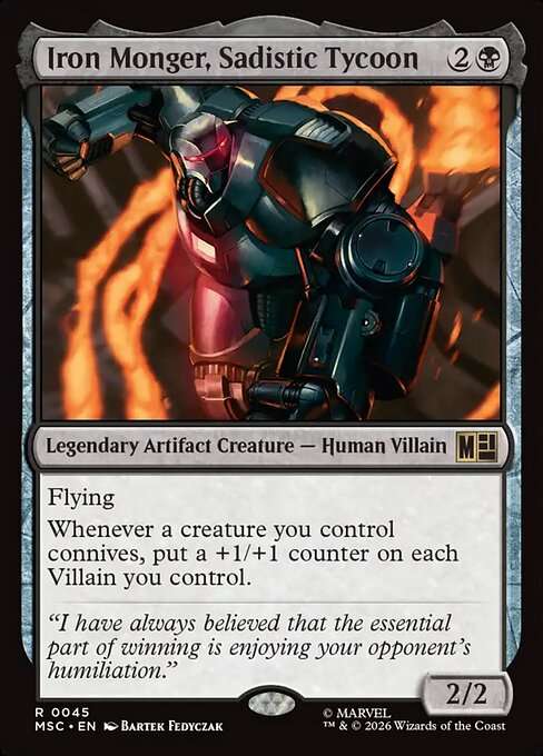 Iron Monger, Sadistic Tycoon [Foil]