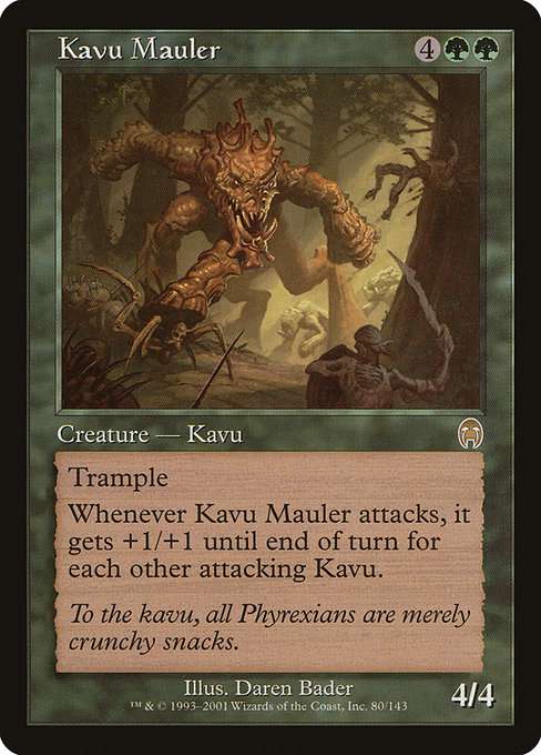 Kavu Mauler [Foil]