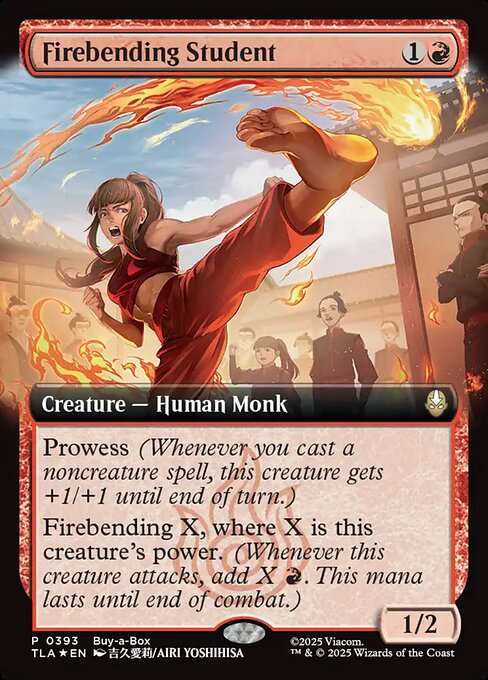 Firebending Student [Foil]