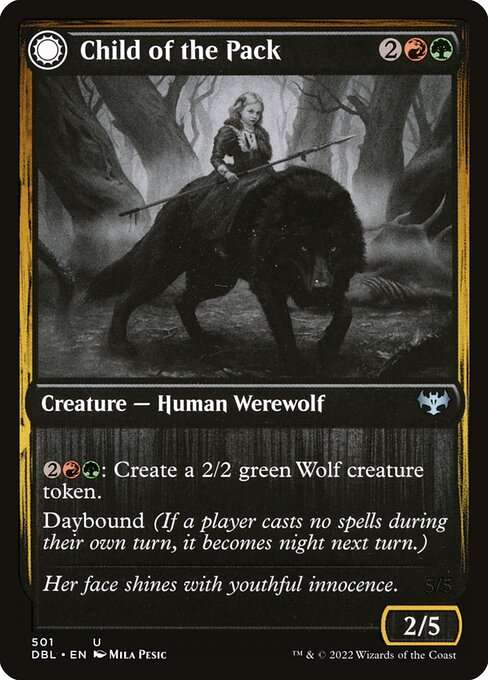 Child of the Pack // Savage Packmate [Foil]