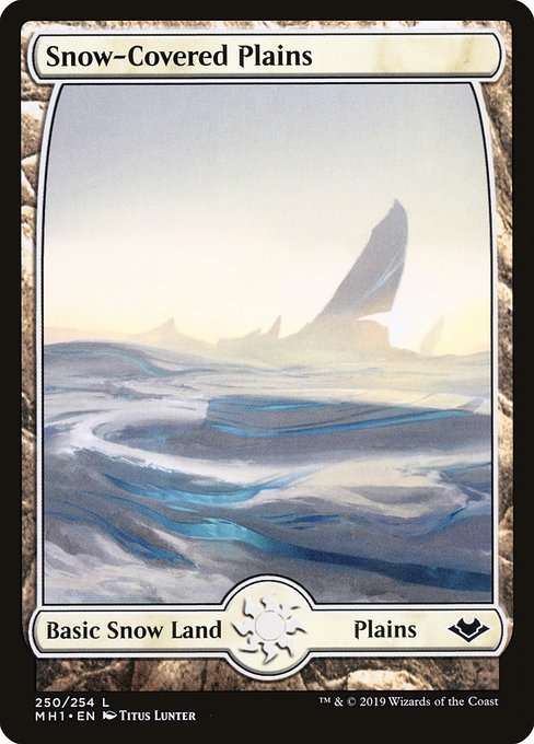 Snow-Covered Plains [Foil]