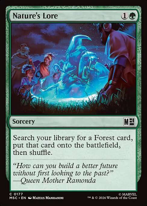 Nature's Lore [Foil]