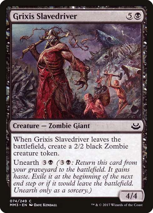 Grixis Slavedriver [Foil]