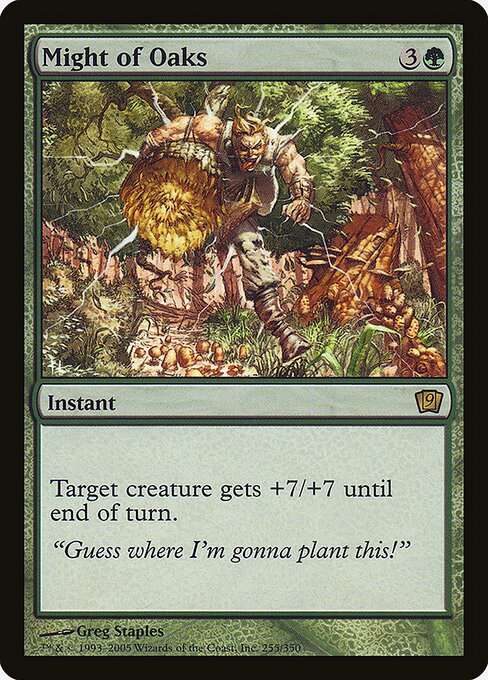 Might of Oaks [Foil]